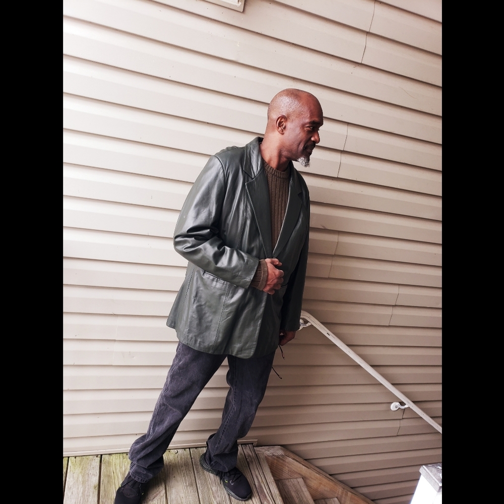 BLACK FRIDAY SALE!!!!!!                Men's Vintage Leather Blazer Jacket